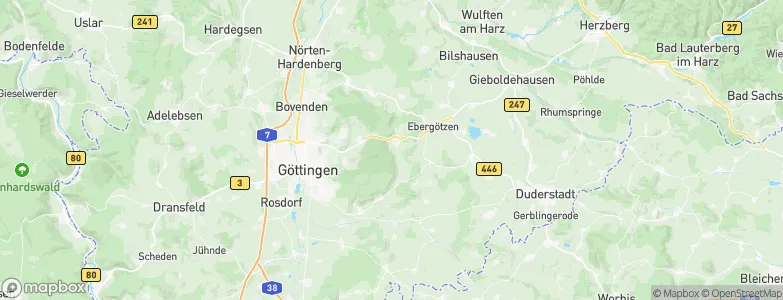Waake, Germany Map