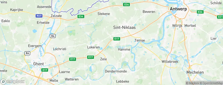 Waasmunster, Belgium Map