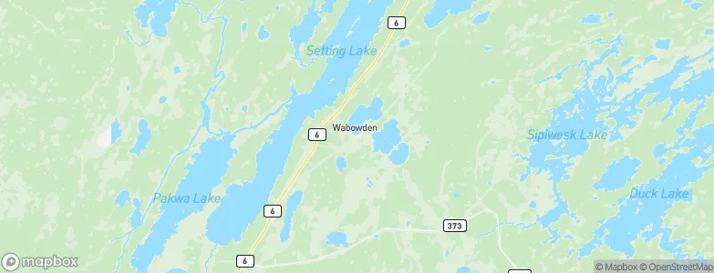 Wabowden, Canada Map