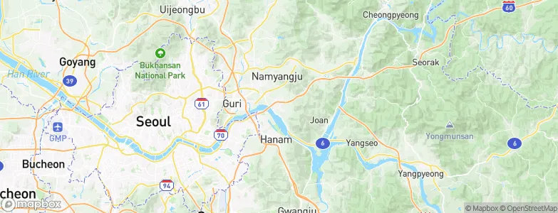 Wabu, South Korea Map