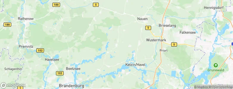 Wachow, Germany Map