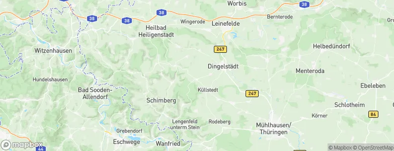 Wachstedt, Germany Map
