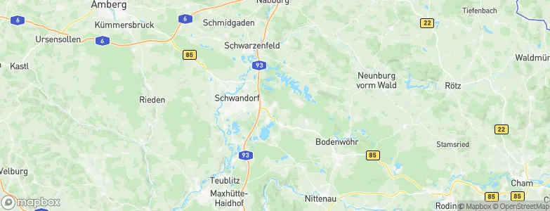 Wackersdorf, Germany Map