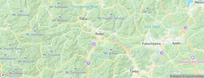 Wadayama, Japan Map