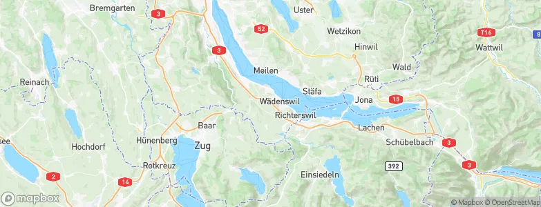 Wädenswil, Switzerland Map