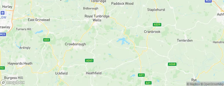 Wadhurst, United Kingdom Map