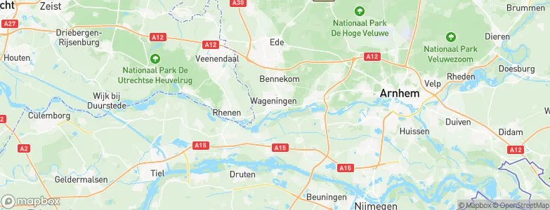 Wageningen, Netherlands Map