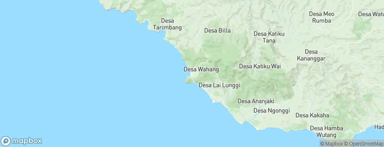 Wahang Dua, Indonesia Map