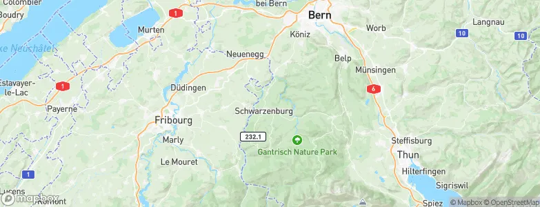 Wahlern, Switzerland Map