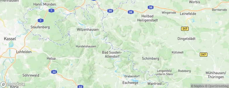 Wahlhausen, Germany Map