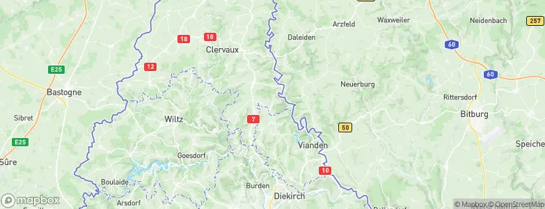 Wahlhausen, Luxembourg Map