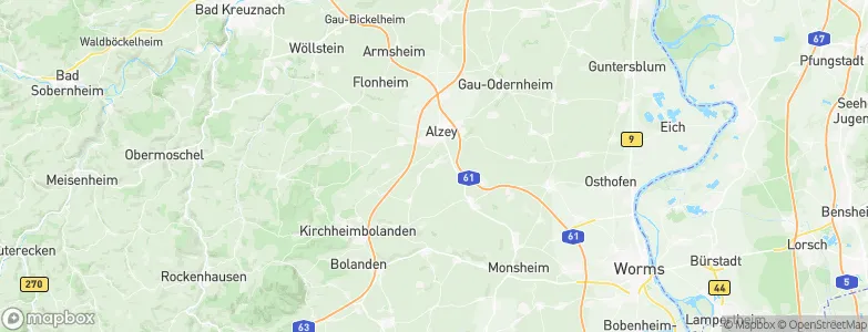 Wahlheim, Germany Map