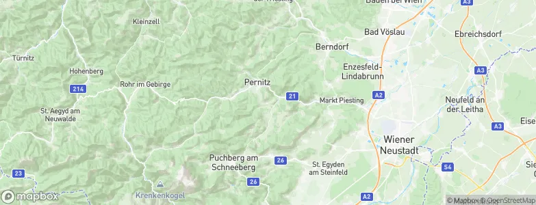 Waidmannsfeld, Austria Map