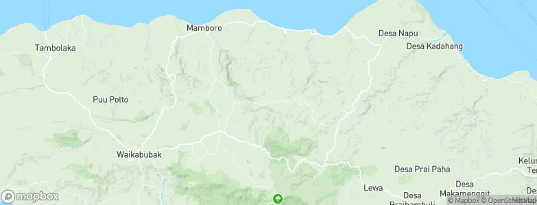 Waikambila, Indonesia Map