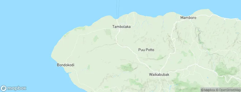 Waimangura, Indonesia Map