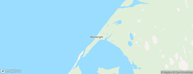 Wainwright, United States Map