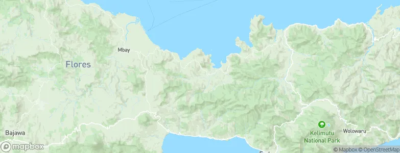 Wakaseko, Indonesia Map