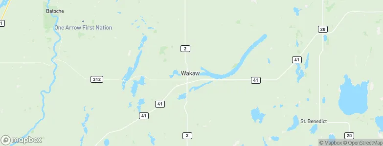 Wakaw, Canada Map
