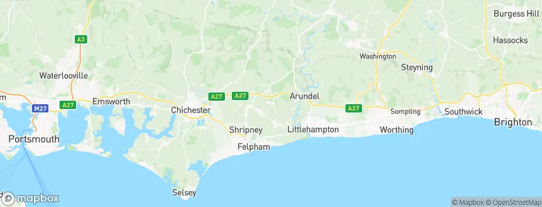 Walberton, United Kingdom Map