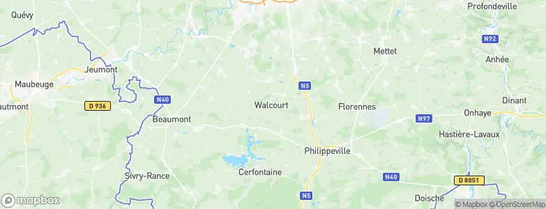 Walcourt, Belgium Map