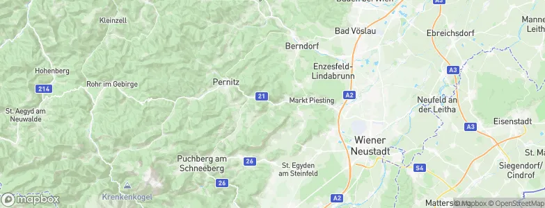 Waldegg, Austria Map