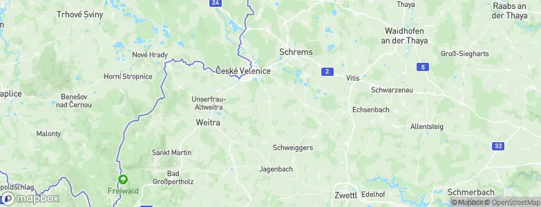 Waldenstein, Austria Map