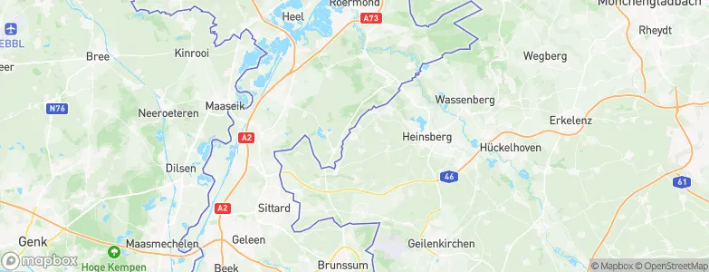 Waldfeucht, Germany Map