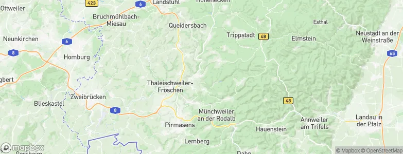 Waldfischbach-Burgalben, Germany Map