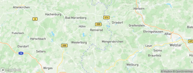 Waldmühlen, Germany Map