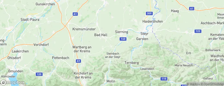 Waldneukirchen, Austria Map