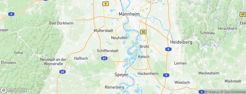 Waldsee, Germany Map