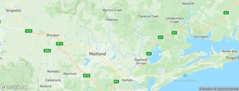 Wallalong, Australia Map