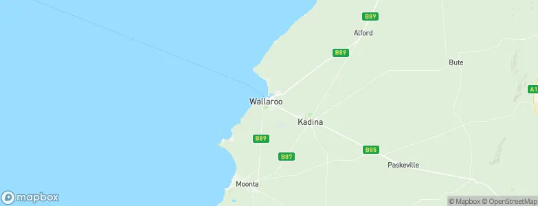 Wallaroo, Australia Map