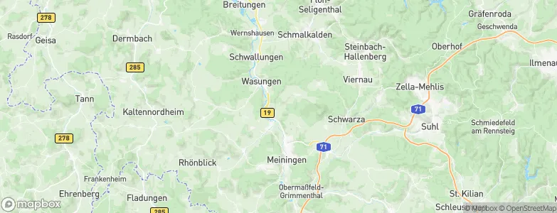 Wallbach, Germany Map