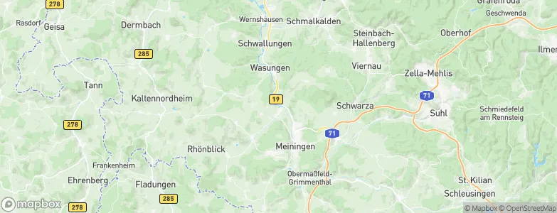 Walldorf, Germany Map