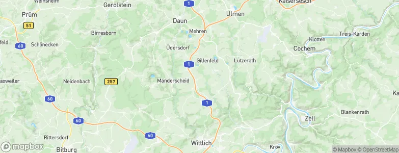Wallscheid, Germany Map