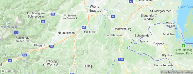 Walpersbach, Austria Map
