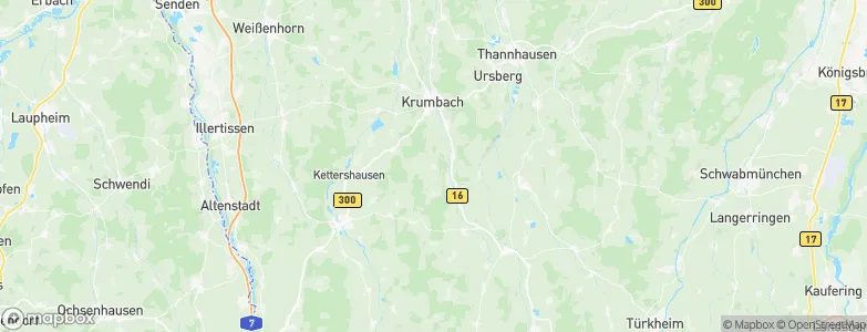 Waltenhausen, Germany Map