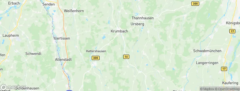 Waltenhausen, Germany Map