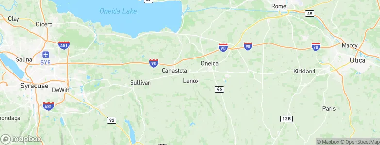 Wampsville, United States Map