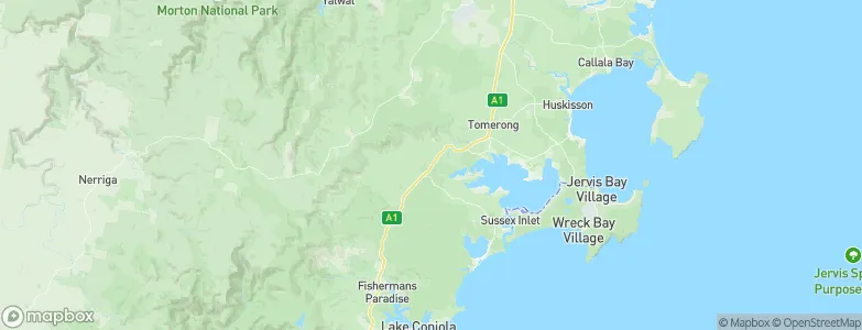 Wandandian, Australia Map