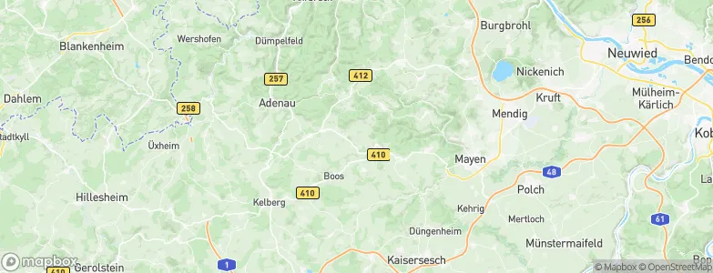 Wanderath, Germany Map