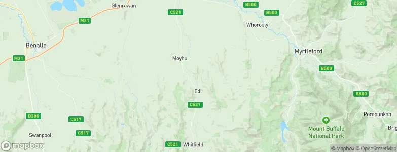 Wangaratta, Australia Map
