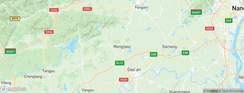 Wangjiaxu, China Map
