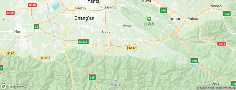 Wangmang, China Map