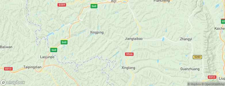 Wangmin, China Map