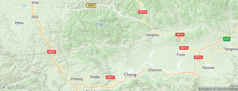Wangmo, China Map