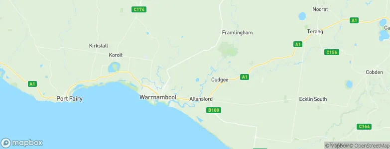 Wangoom, Australia Map