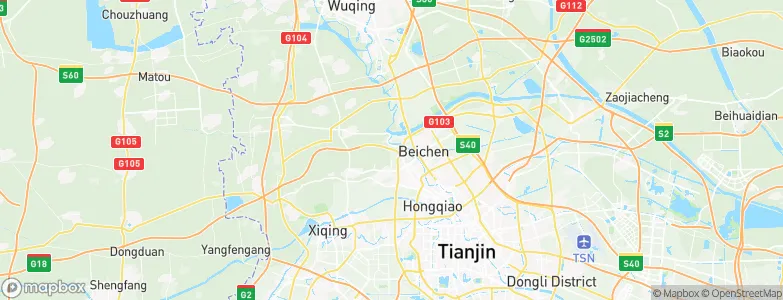 Wangqinzhuang, China Map