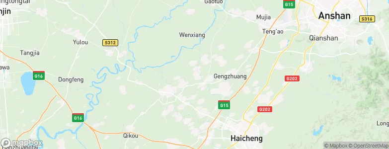 Wangtai, China Map